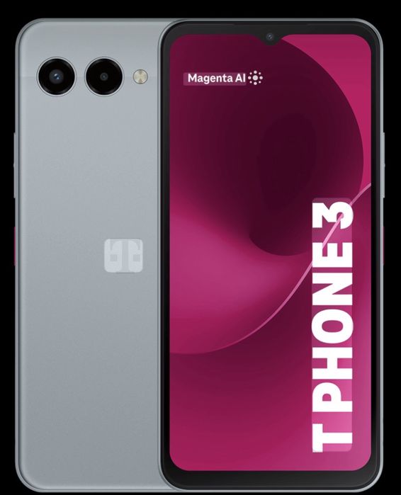 T PHONE 3, kolor Icy Silver