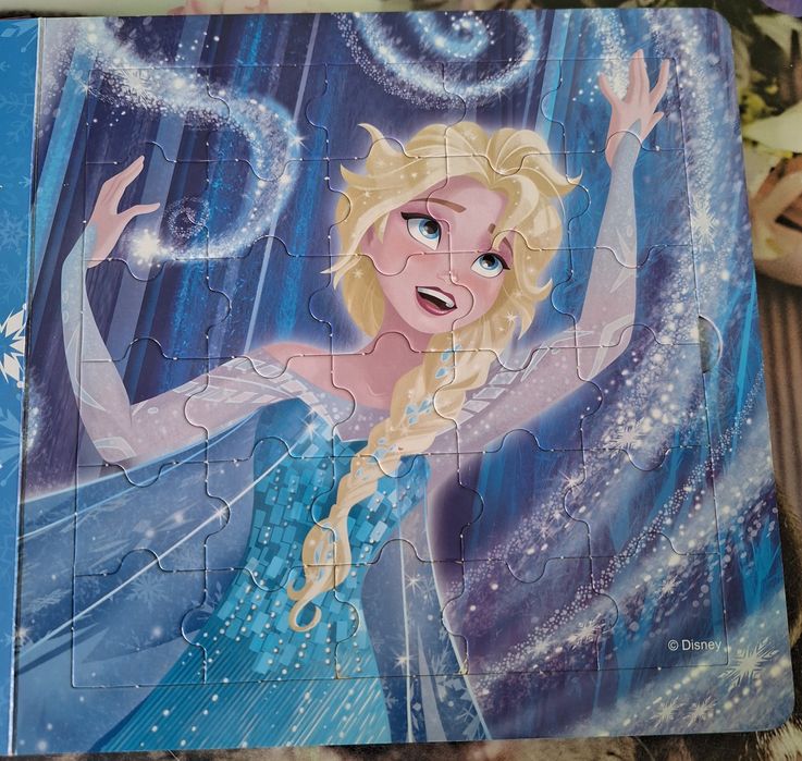 Czytam i układam, Kraina Lodu Disney