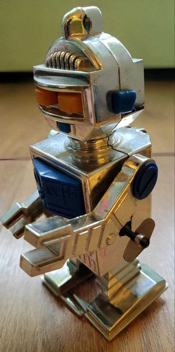 Дитяча іграшка вінтажний механічний робот із СРСР оригінал стан нового