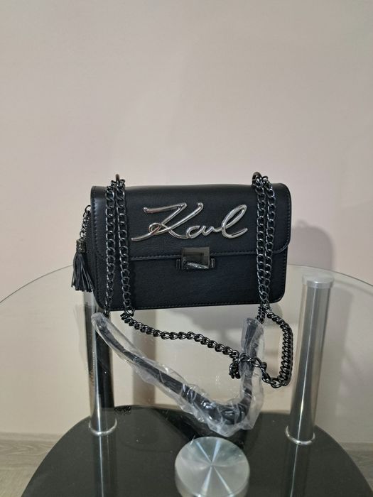 Torebka Karl Lagerfeld skórzana