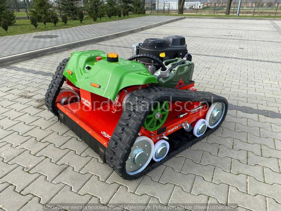 Kosiarka (robot) mulczująca AGRIA 9500, koszenie stromych terenów
