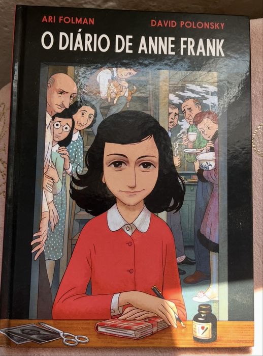 Livro O Diário de Anne Frank Ilustrado