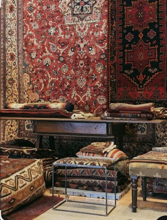 Carpetes orientais persas 100% feitos à mão