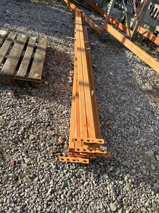 Regały magazynowe Meta trawersy 3600 i 2700 Okazja Transport