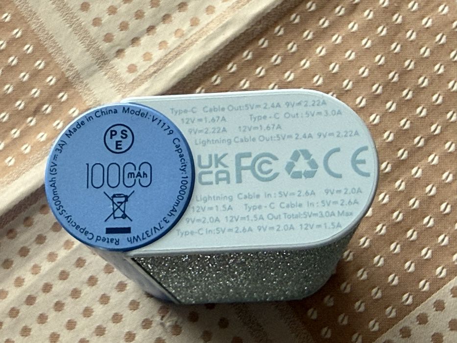 Powerbank VEGER usb-c lightning