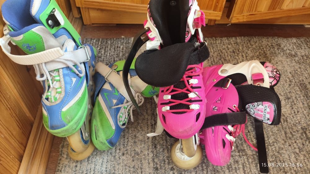 Дитячі ролики 30-33 та 35-38 розміри,роликові ковзани , ролики