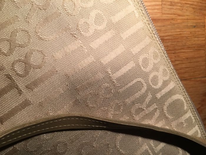 Mala toillete senhora, clutch branca, Cerruti 1881