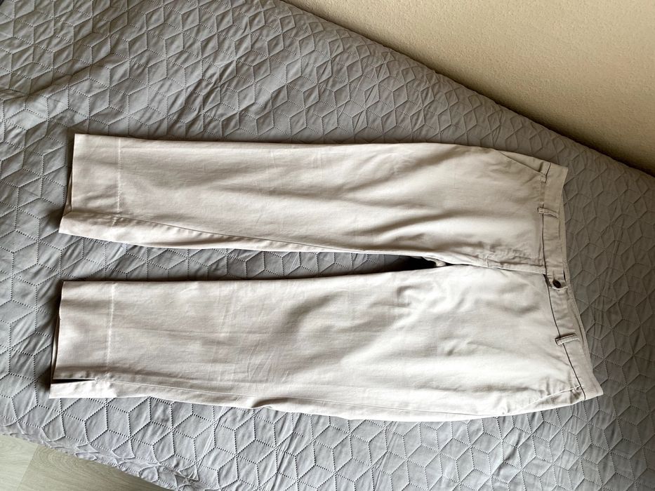 Spodnie damskie H&M r.44 jasno beżowe
