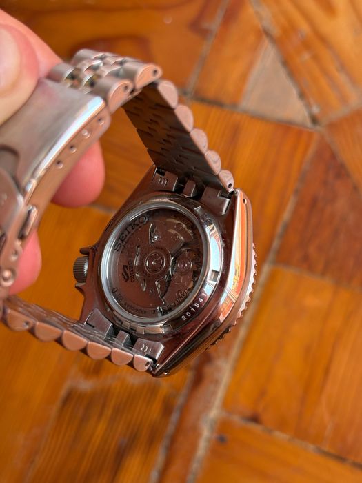 Seiko 5 Sports Blueberry - Relógio original igual a novo