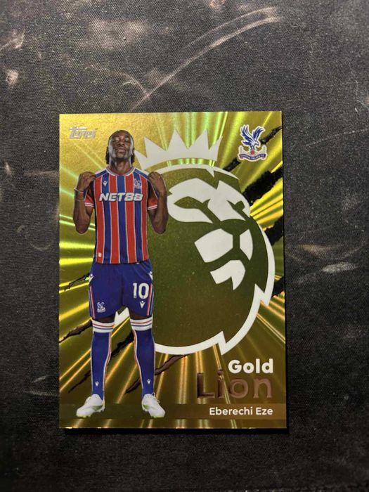 Eberechi Eze Gold Lion  Topps card 2025/2026