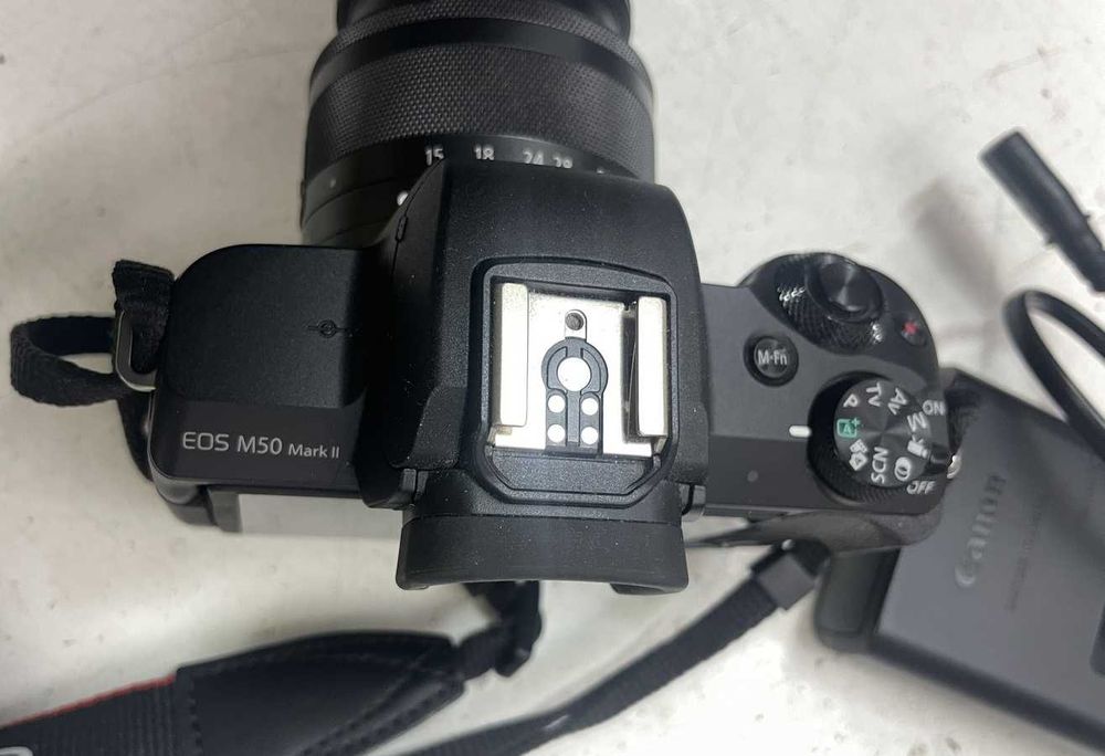Фотоаппарат Canon EOS M50 Mark II + 15-45 IS STM