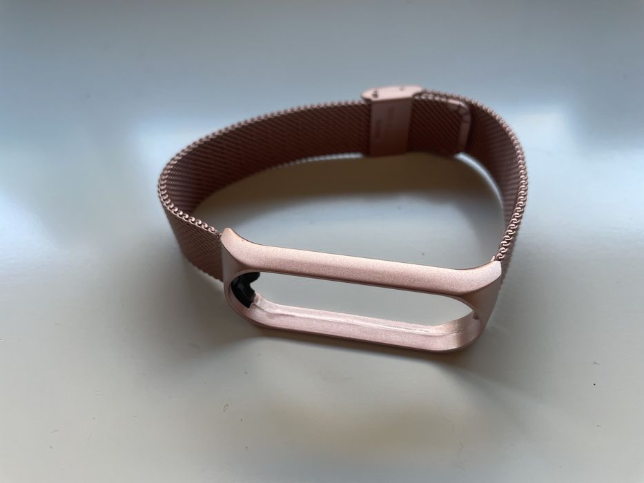 Pulseira metálica Rosa Gold para Xiaomi Mi Band 3 / 4