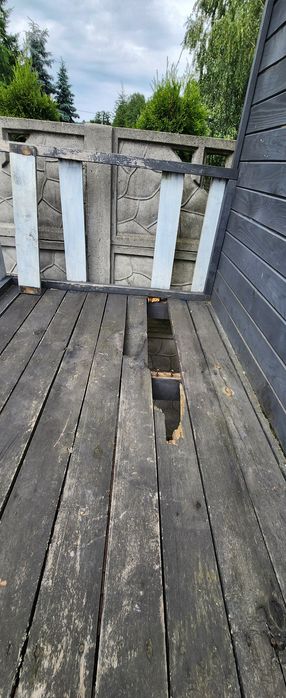 Domek drewniany dla dzieci Uszk.