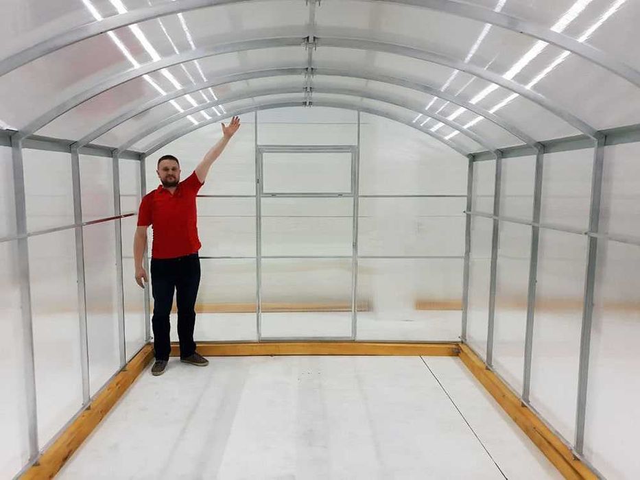 Szklarnia z poliwęglanu 3x4 WYSOKA 3x6 3x8 3x10 3x12 PRODUCENT+DOSTAWA