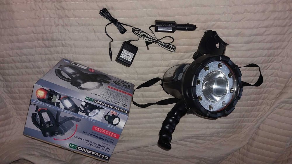 Lanterna Recarregável 12V / Casa Jardim e Auto Livarno Lux