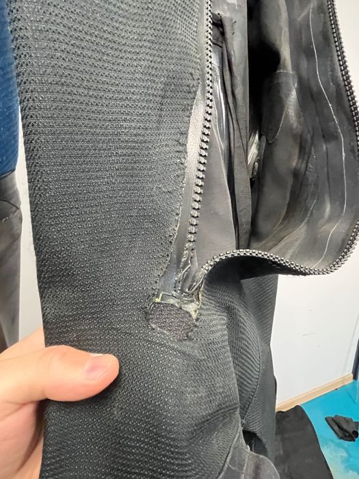 Suchy Skafander Cordura Nurkowanie