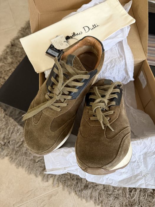 Sapatilhas Pele / 100% Camurça Massimo Dutti