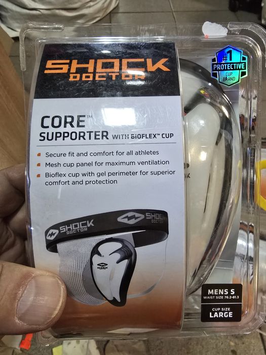 Захіст для паху Shock Doctor Supporter + Suspensor Bio Flex Cup M