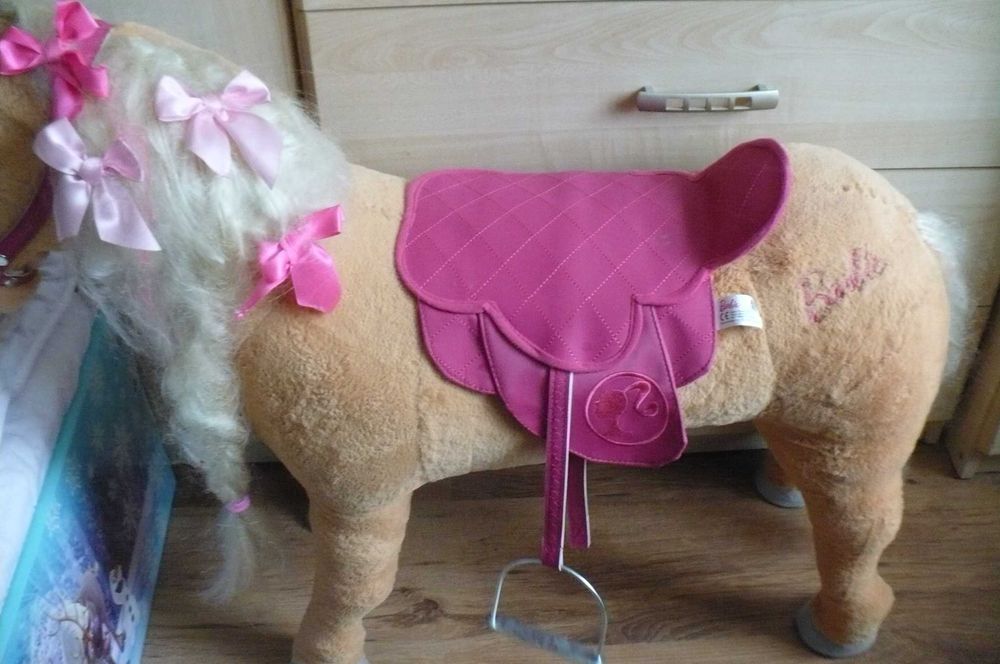 siodło na konia dla dzieci  Happpy people Barbie