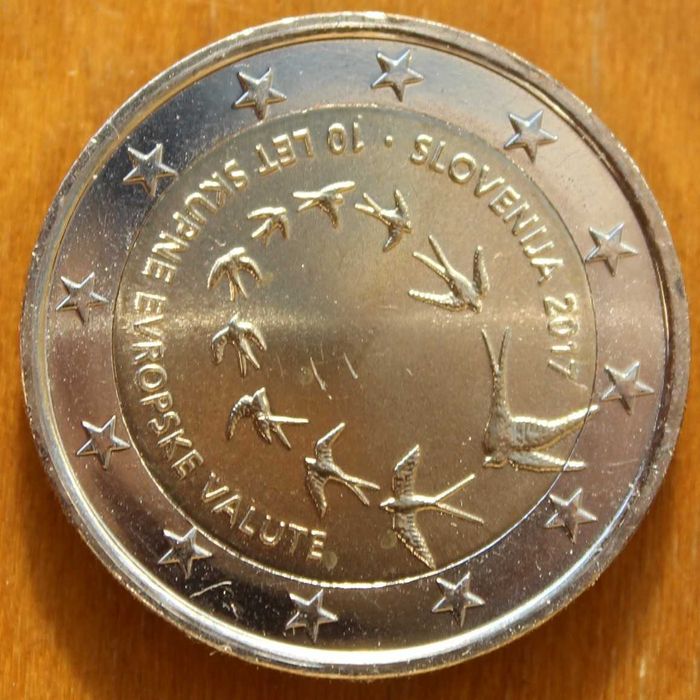 Пам'ятні монети Словенії 2 євро