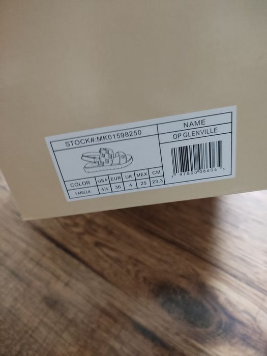 Michael Kors sandały 36 23cm z zapięciem