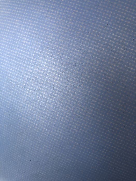 Klosz szklany błękitny