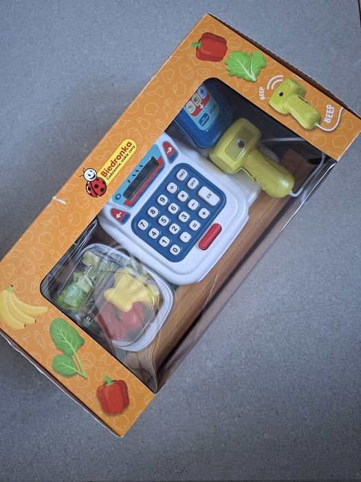 Kasa zakupowa biedronka zabawka