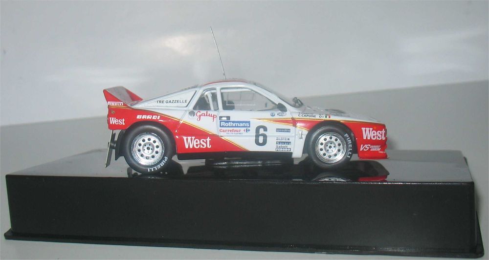 Ixo - Lancia 037 Evo2 WEST - Vencedor Rally d'Antibes 1984 - Carlo Capone