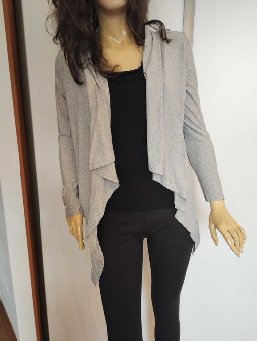 Szary Kardigan | S/M | wiskoza | musthave |