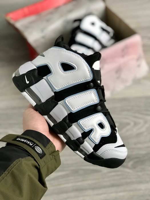 !SALE! Nike Air More Uptempo 96 Black White 40 41 42 43 44 45 найк