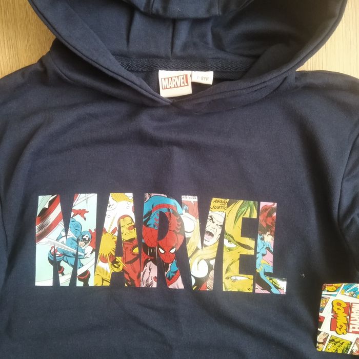 Толстовка ,худі з  капюшоном на хлопчика MARVEL.  7-8 .років