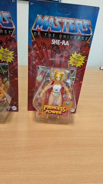 Masters of The Universe Conjunto de figuras  He-Man e She-ra