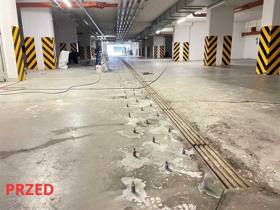 Renowacja, naprawa i szlifowanie - Stara posadzka przemysłowa jak nowa
