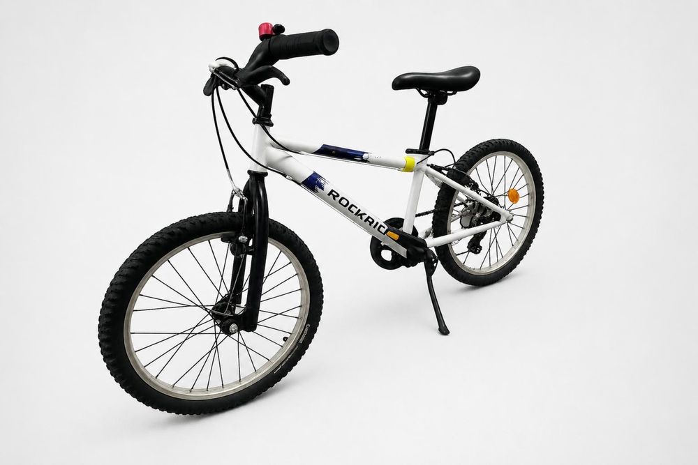 Rockrider ST120 rower  20 cali biały górski dziecięcy