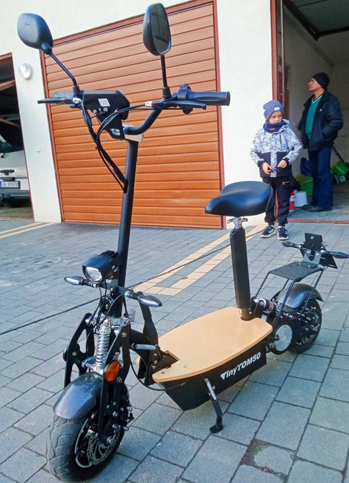 Hulajnoga elektryczna TinyTom50 z homologacją, 2000W, 50 km/h