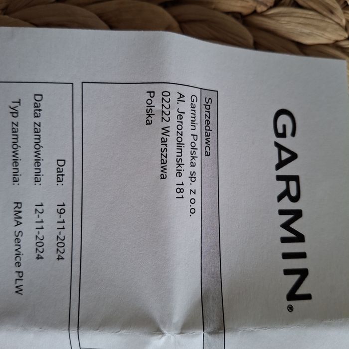 Garmin Forerruner 55 Czarny