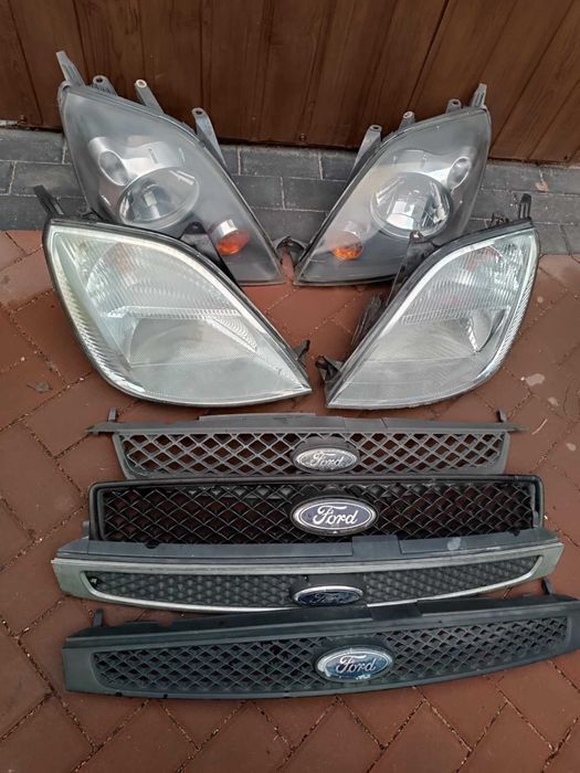 ford fiesta mk VI lampa reflektor grill atrapa klapa zderzak tył 3d 5d
