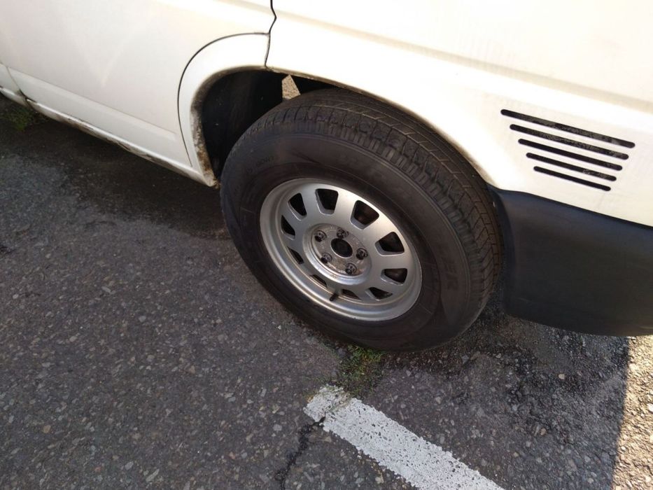 Колеса Т4 кованые, Goodyear Wrangler 195/80 R15