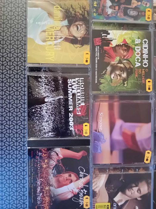 Música em Cd Vários Estilos e Ao Vivo