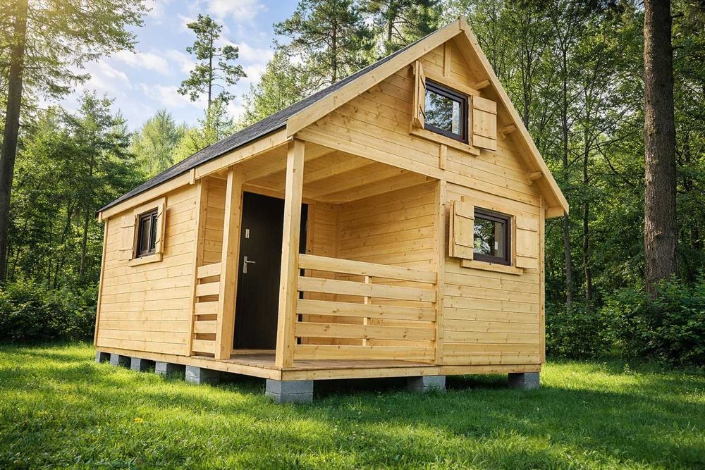 Domek letniskowy bez pozwolenia 5x5m do 35m2 | Producent | transport