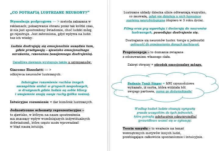 PSYCHOLOGIA Notatki Studia 1 rok, 2475 slajdów!