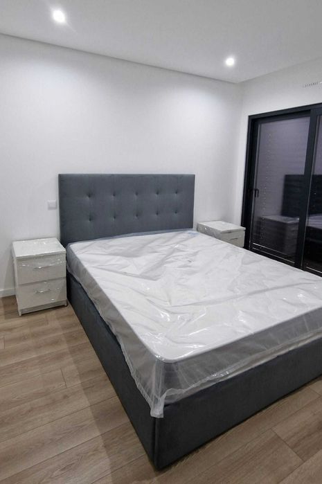 Camas De Casal Estofadas Top Luxo 199€ Disp Em Várias Cores! 190x140m!