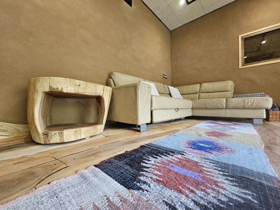 Будинок в горах подобово ”Soloma house” , чан на березі гірської річки