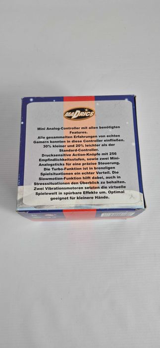 Double Pack Kontrolery PS2 Madrics - Mini Analog Kolekcjonerski Zestaw