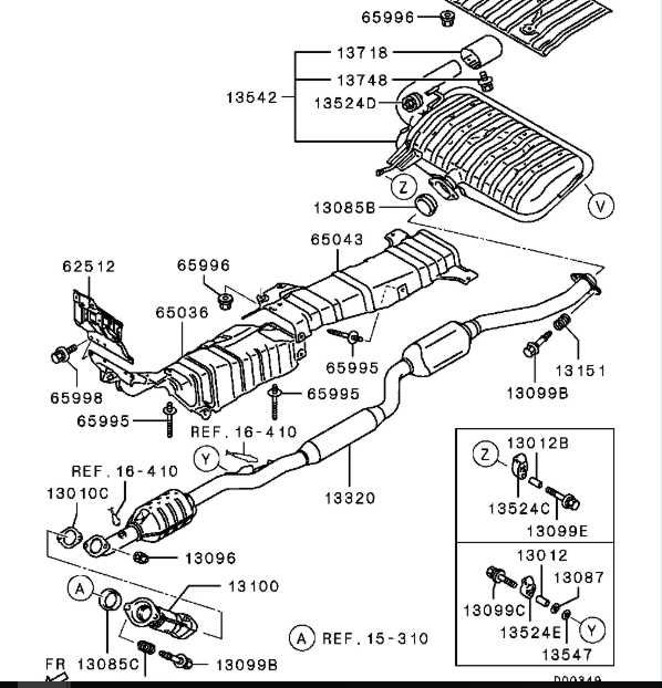 Резонатор Мицубиши Мицубиси Лансер 10 Mitsubishi Lancer X 1.8 / 2.0: 4 ...