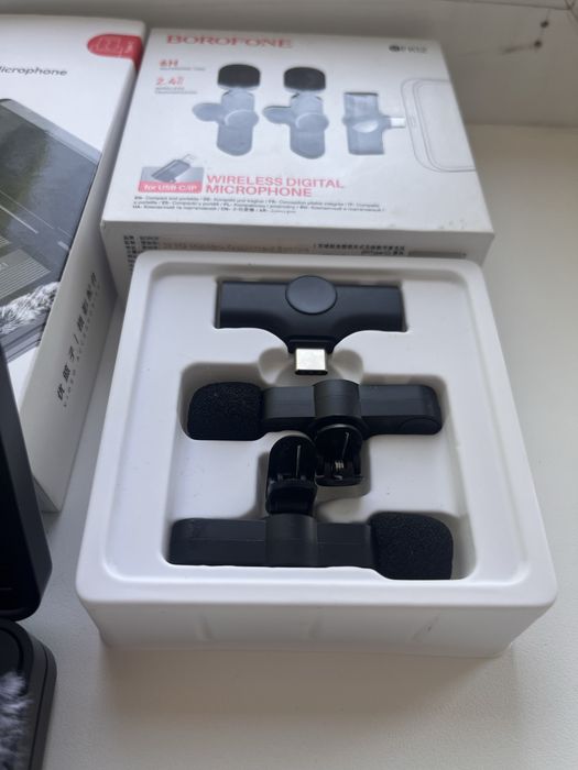 Микрофон петличный Borofone