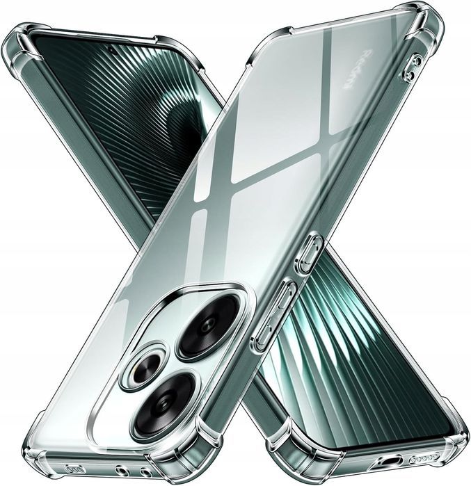 ivoler etui do xiaomi poco f6 5g, przeźroczyste plecki