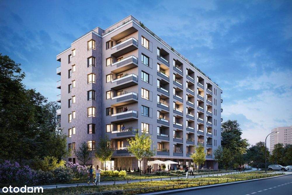 2-pokojowe mieszkanie 42m2 + loggia