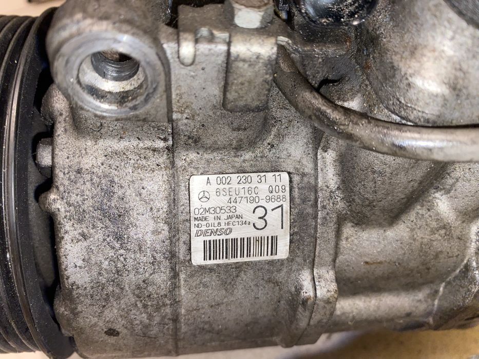 Sprężarki klimatyzacji mercedes modele  A/B/C/E/R/S klasa 5/6/8 Pk