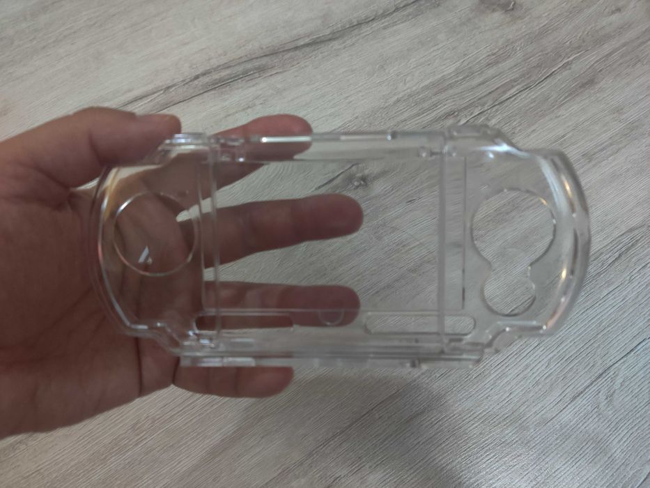 Прозрачный чехол кейс для SONY PSP SLIM (2000 3000)